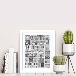 Wallity Cuadro Decorativo Enmarcado BCT-031 Multicolor